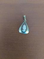 Deze mooie camee hanger zit in mooie zetting, Gebruikt, Overige voorstellingen, Geel, Ophalen of Verzenden