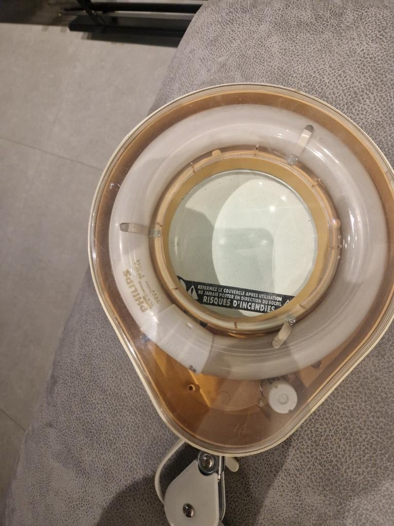 Loeplamp met statief, tabouret en pedicurekoffer, Ophalen of Verzenden