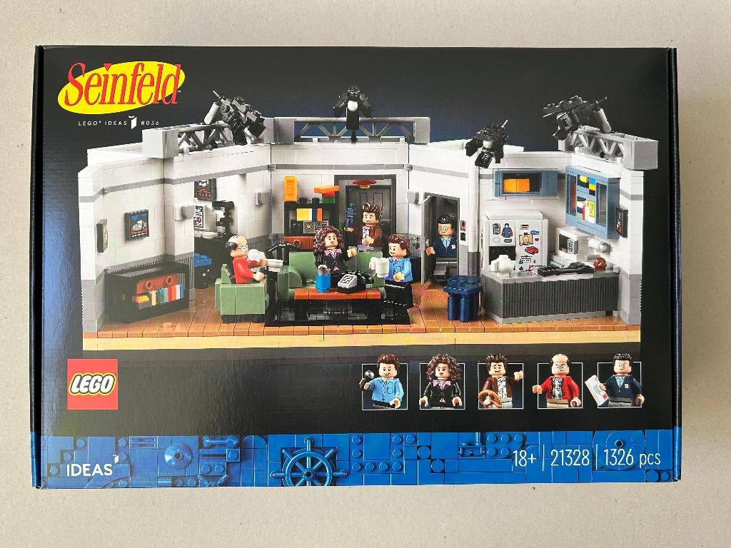Lego Ideas 21328 - Seinfeld, Kinderen en Baby's, Speelgoed | Duplo en Lego, Lego, Nieuw, Ophalen of Verzenden, Ideas