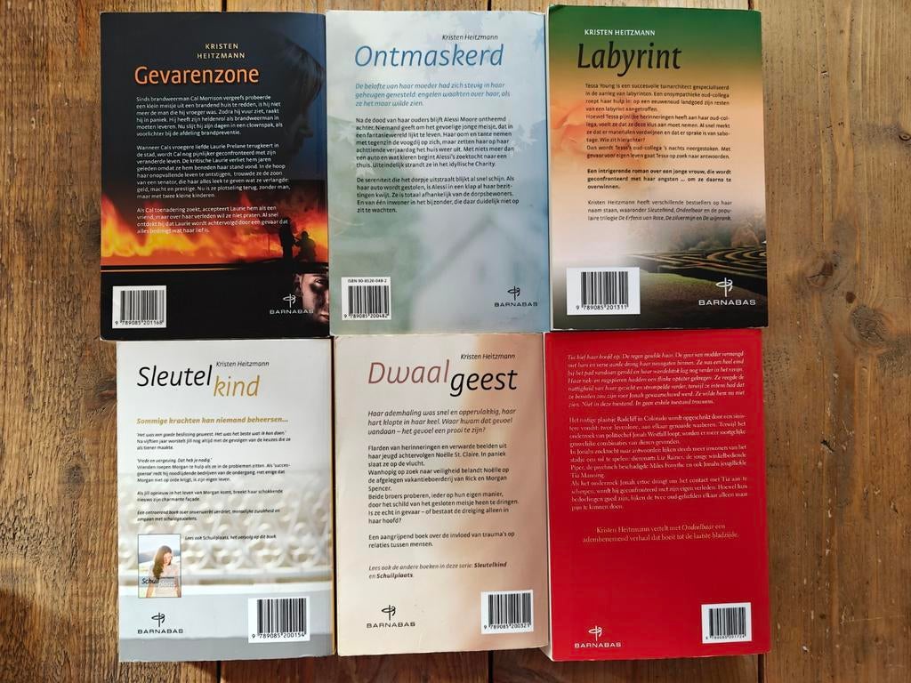 6 Boeken van Kristen Heitzmann., Boeken, Ophalen of Verzenden, Zo goed als nieuw