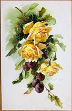 CATHARINA KLEIN - reclame-kaart voor thee - gesigneerd, Verzamelen, Verzenden, 1920 tot 1940, Ongelopen, Overige thema's