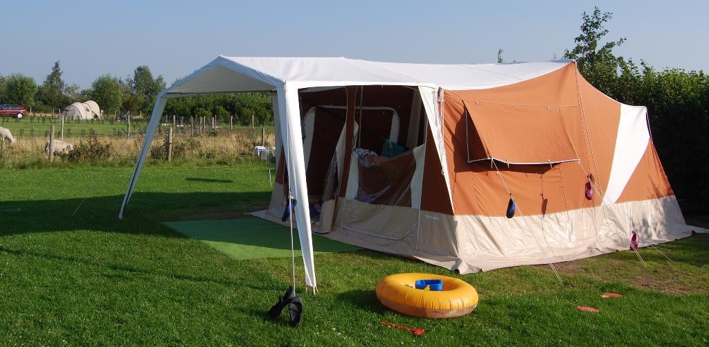 Trigano Odyssee GL vouwwagen (uit 2009, eerste eigenaar), Ophalen, Trigano, Beige, Aanwezig