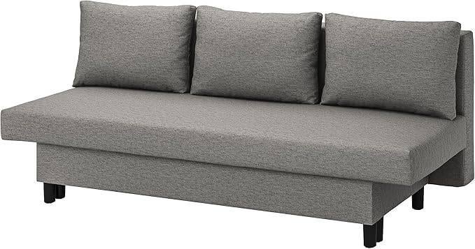IKEA Alvaden 3-zits SLAAPBANK, Huis en Inrichting, Slaapkamer | Slaapbanken, Ophalen, Grijs, Tweepersoons, 140 cm