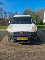Fiat Doblo C 1.2 2013, Auto's, Bestelauto's, Stof, Zwart, 4 cilinders, Wit