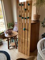 Houten Kapstok met Kleurrijke Haken, Ophalen, Gebruikt, Staande kapstok, 150 tot 200 cm