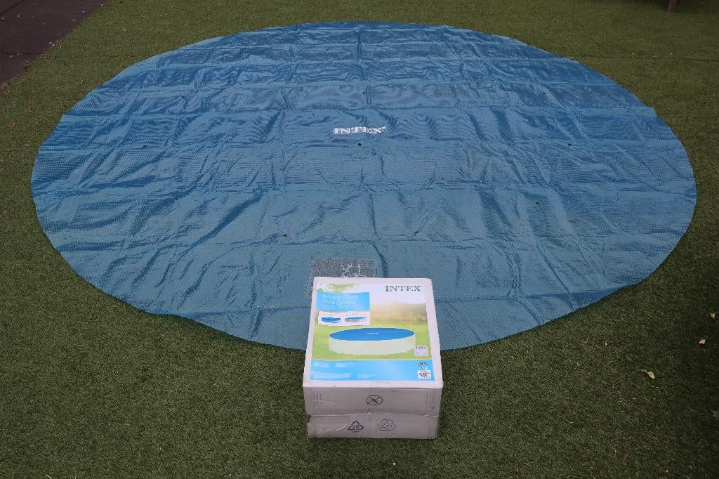 Intex Solar Cover noppenfolie 348 cm Diameter NIEUW, Tuin en Terras, Zwembad-toebehoren, Ophalen of Verzenden, Nieuw, Afdekzeil