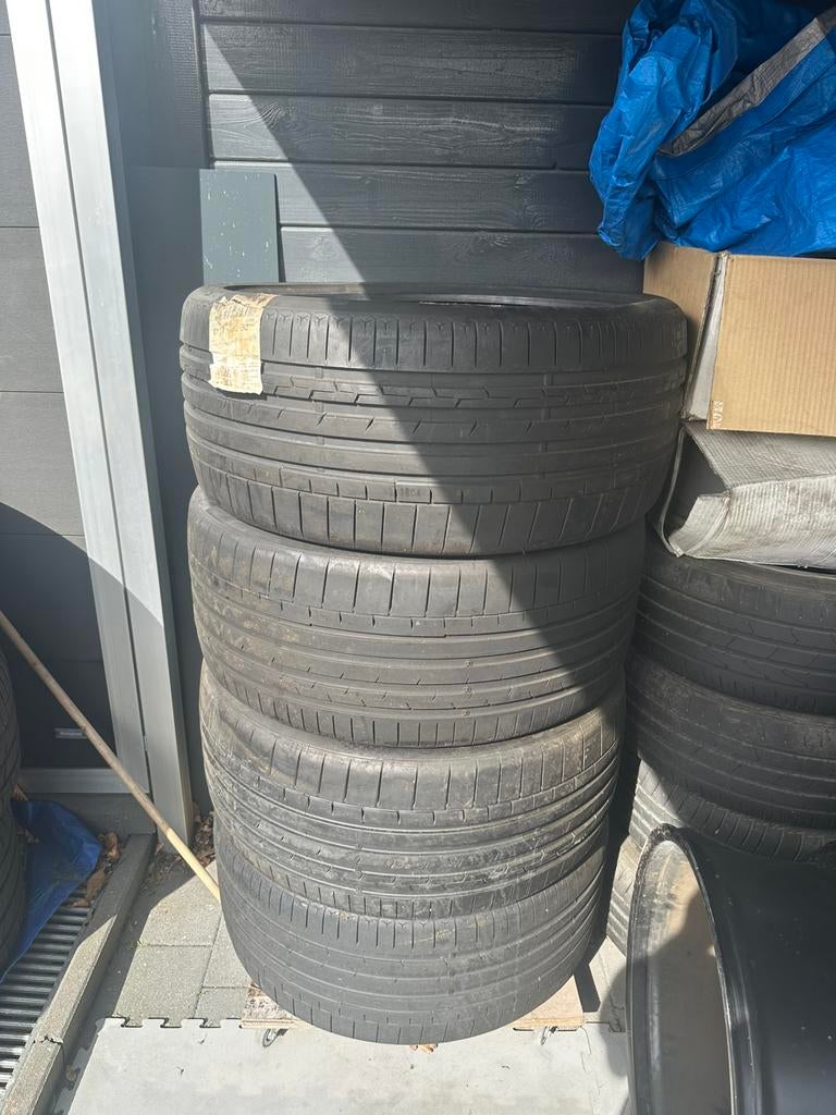 Continental Sportcontact 6 295/35/23 banden >2x5mm - 2x7.5mm, Ophalen, Gebruikt, 295 mm, Overige maten