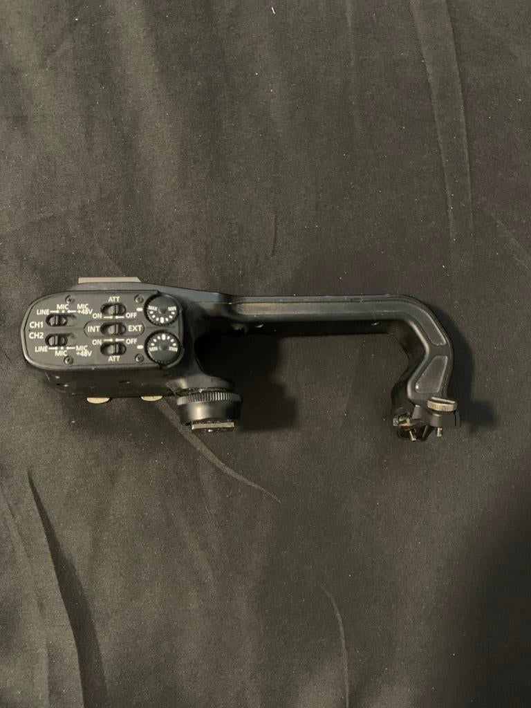 Canon XLR Microfoon Adapter Handvat - Gebruikt, Ophalen of Verzenden, Gebruikt