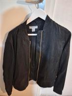 Zwarte bomber jacket - H&M, Maat 38/40 (M), H&M, Zwart, Ophalen of Verzenden