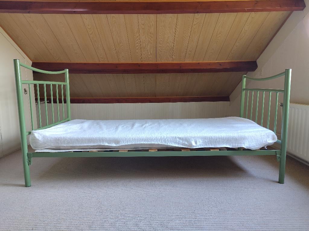 bed, Ophalen, Gebruikt, 90 cm, Eenpersoons