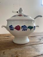 Boerenbont soepterrine in nieuwstaat, Ophalen, Keramiek, Overige typen, Zo goed als nieuw