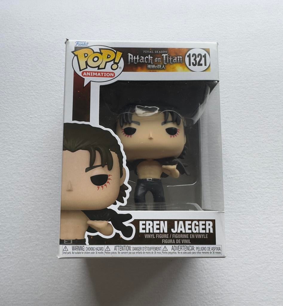 Funko eren jaeger 1321 attack on titan, Verzamelen, Poppetjes en Figuurtjes, Ophalen of Verzenden, Gebruikt