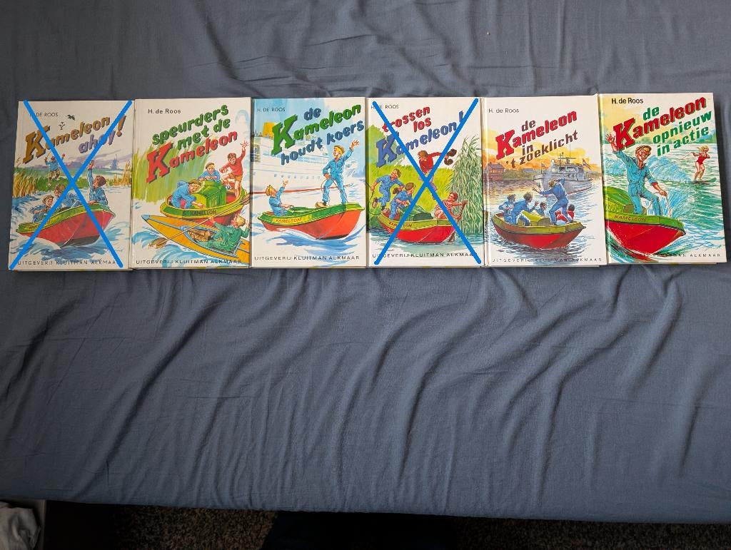 Kameleon boeken – 25 delen, Ophalen of Verzenden, Gelezen, H. de Roos, Fictie algemeen