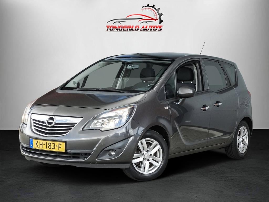 Opel Meriva 1.4 Turbo Cosmo Pano Pdc Cruise Trekhaak Stoelve, Auto's, Opel, Bedrijf, Te koop, Meriva, ABS, Airbags, Airconditioning