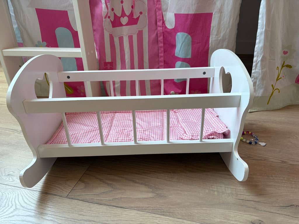 Poppenbed, Ophalen, Gebruikt, Babypop