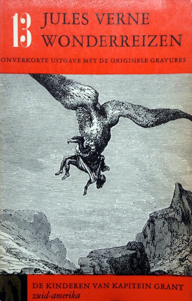 Jules Verne - De kinderen van kapitein Grant (Zuid-Amerika), Antiek en Kunst, Antiek | Boeken en Bijbels, Ophalen of Verzenden