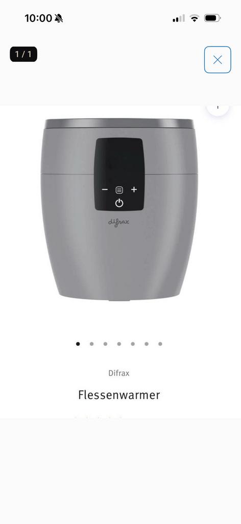 Flessen warmer, Kinderen en Baby's, Babyvoeding en Toebehoren, Ophalen, Zo goed als nieuw, Overige typen