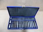 40 delige torx inbus en 12 kant / veeltand stift set met 2 d, Ophalen of Verzenden, Gebruikt