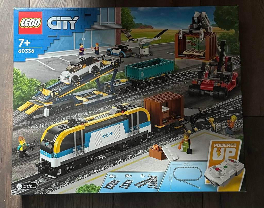 Lego City 60336 Goederentrein nieuw in doos geseald, City, Lego, Nieuw, Ophalen of Verzenden