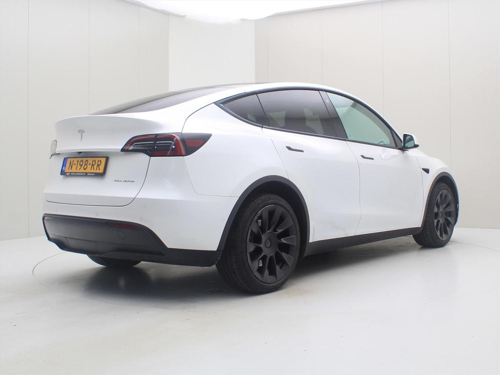 Tesla Model Y Long Range AWD 351pk [ AUTOPILOT+19 INCH+PREMI, Auto's, Tesla, Automaat, Zwart, Wit, Origineel Nederlands
