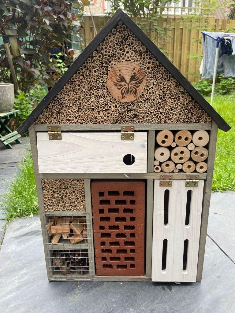Insectenhotel of bijenhotel, Tuin en Terras, Ophalen, Nieuw