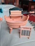 bodo hennig miniaturen wastobbe met wringer en wasbord, Ophalen of Verzenden, Zo goed als nieuw, Poppenhuis