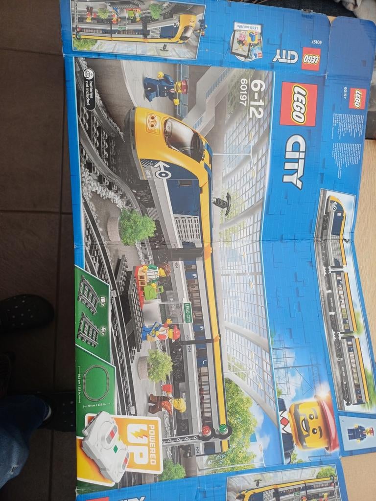 Lego City trein 60197, Ophalen of Verzenden, Zo goed als nieuw