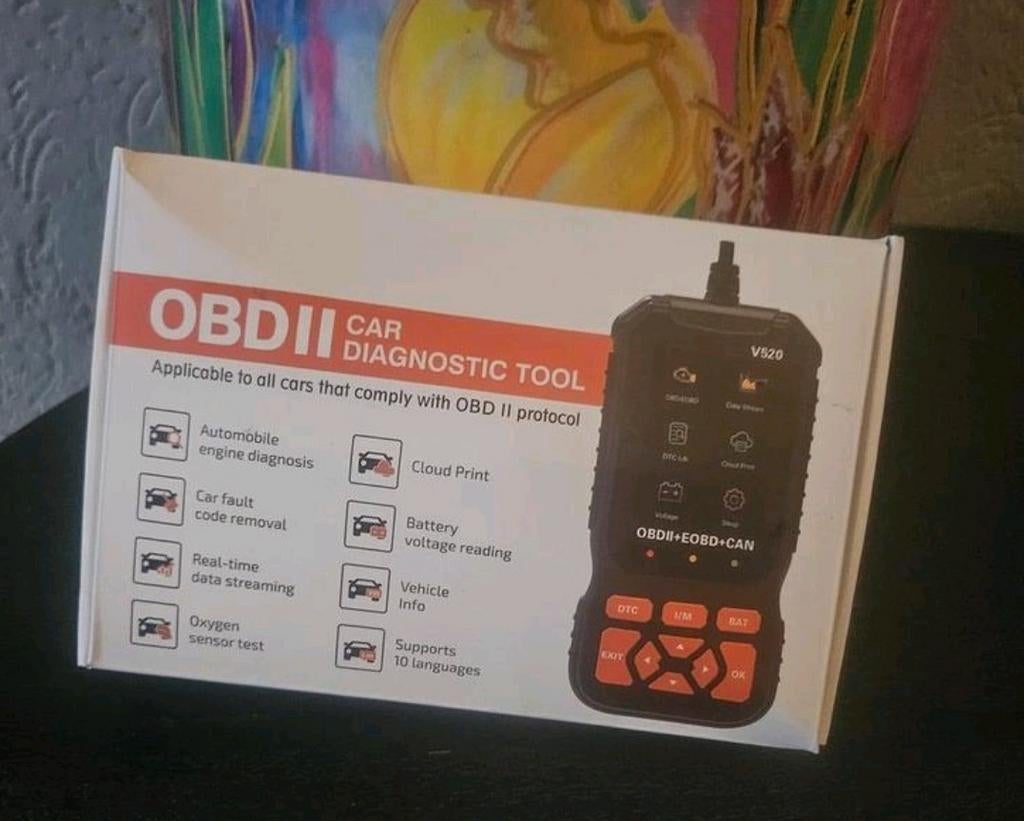 OBDII Auto Diagnose Scanner V920 - Foutcodes Uitlezen/Resett, Ophalen of Verzenden, Nieuw