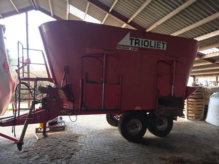 Trioliet 24m3 mengwagen/ ap kuilhapper, Zakelijke goederen, Agrarisch | Werktuigen, Ophalen of Verzenden