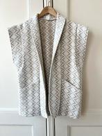 Made in Italy vest/jasje wit met beige, One Size, Ophalen of Verzenden, Zo goed als nieuw, Maat 38/40 (M), Beige