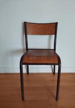 FRANSE SCHOOLSTOEL MULLCA 511, Huis en Inrichting, Stoelen, Gebruikt, Overige kleuren, Ophalen of Verzenden, Schoolstoel