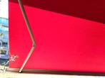 zonneluifel electrisch rood doek  plus screens, Ophalen, Gebruikt, Elektrisch, 150 tot 300 cm
