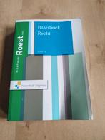 Basisboek recht, Ophalen of Verzenden, Zo goed als nieuw, Economie en Marketing, Noordhoff Uitgevers