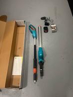 Gardena telescopische heggenschaar THS 42/18 + extra accu, Ophalen, Zo goed als nieuw, Accu