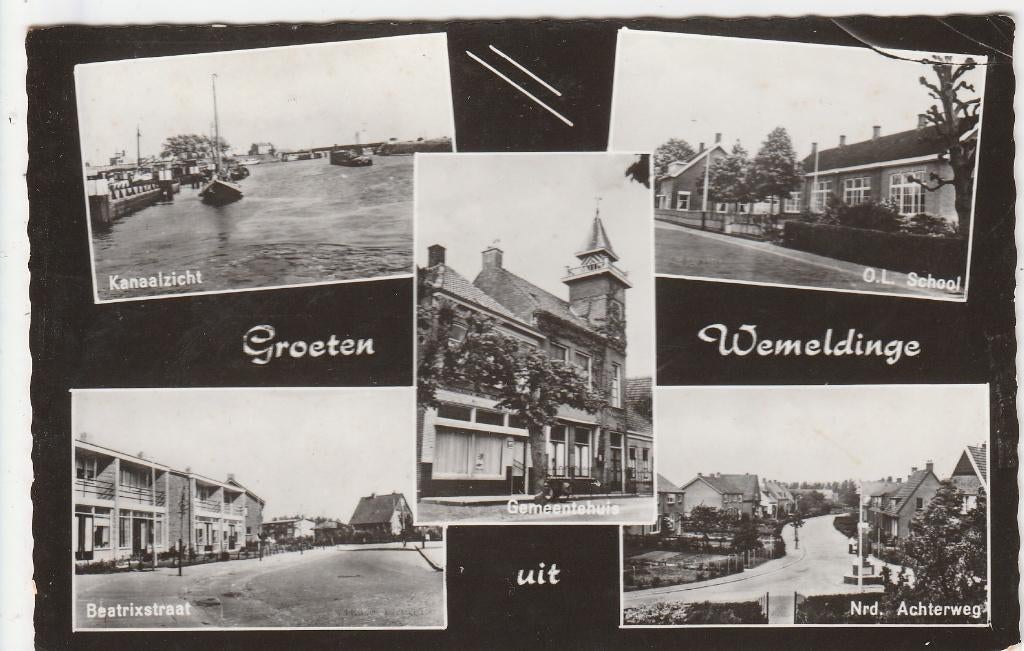 groeten uit wemeldinge, Ophalen of Verzenden, 1940 tot 1960, Friesland