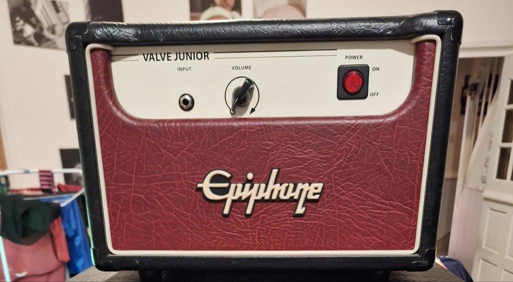 Epiphone Valve Junior Jr 5w Buizenversterker head, Ophalen, Gebruikt, Gitaar, Minder dan 50 watt
