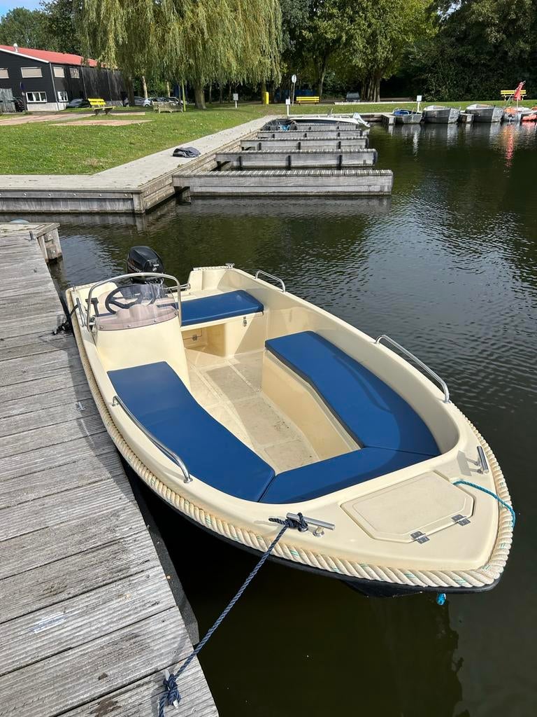 Gentle 435 occasion koopje!, Watersport en Boten, Tot 10 pk, Ophalen of Verzenden, Zo goed als nieuw, 3 tot 6 meter