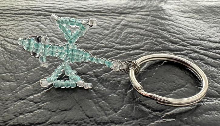 Draken sleutelhanger blauwe draak, Verzamelen, Sleutelhangers, Nieuw, Dier of Natuur, Ophalen of Verzenden