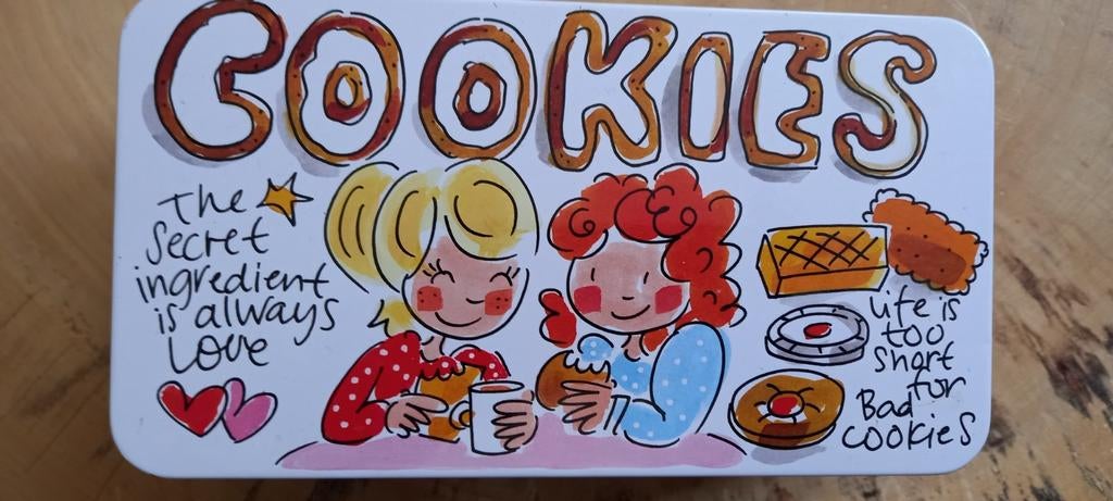 Blond amsterdam koekblik, Verzamelen, Blikken, Ophalen of Verzenden, Zo goed als nieuw, Koek(jes)