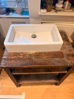 Wasmeubel met Duravit wasbak en 2 lades - antiek, Ophalen, Gebruikt, 50 tot 100 cm, Minder dan 100 cm