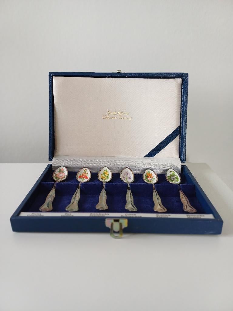 South Africa Collectors Treasury 6 spoons, Ophalen of Verzenden