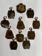 11 vintage schaatsmedailles - Schaatsen - Sport - Medaille, Ophalen of Verzenden, Overige materialen