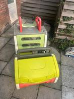 Smoby auto met Glijbaan, Ophalen, Gebruikt