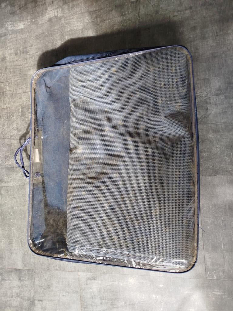 Tenttapijt blauw aerotex 3 x 5 meter, Ophalen