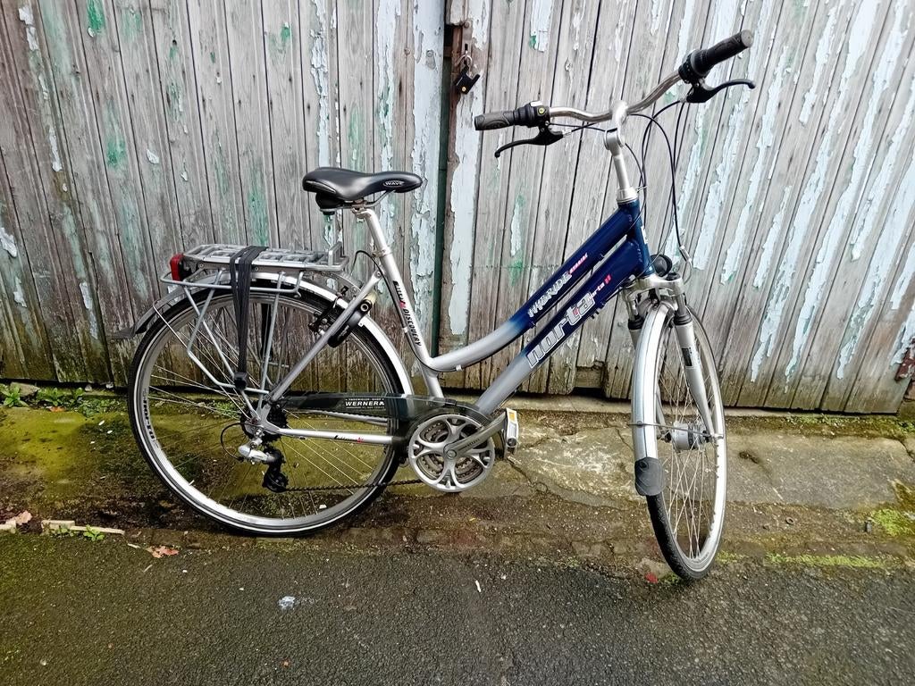 Northtec Hybrid stadsfiets – goede staat – comfortabele fiet, Minder dan 10 versnellingen, Zo goed als nieuw, 50 tot 53 cm, Ophalen