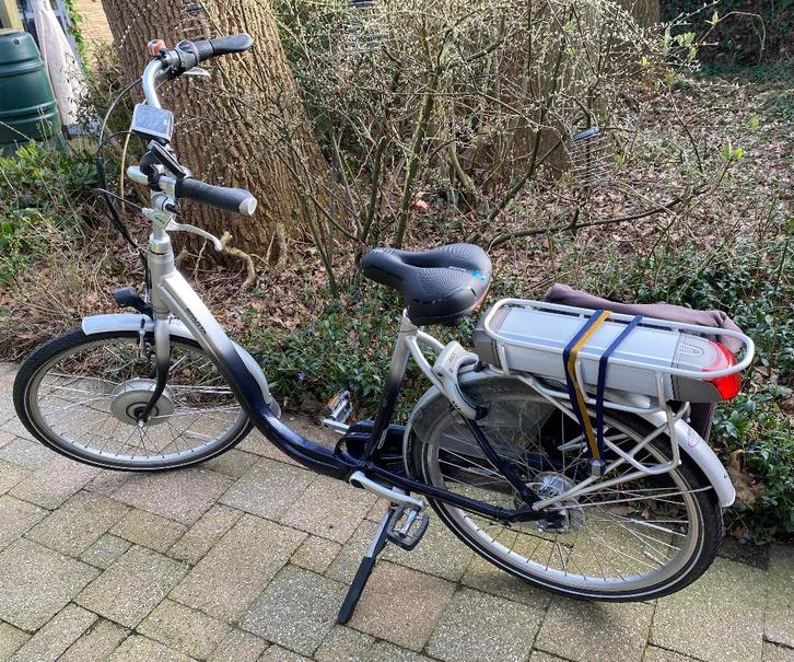 Electrische damesfiets met lage instap, Fietsen en Brommers, Fietsen | Dames | Damesfietsen, Gebruikt, Sparta, (Extra) lage instap