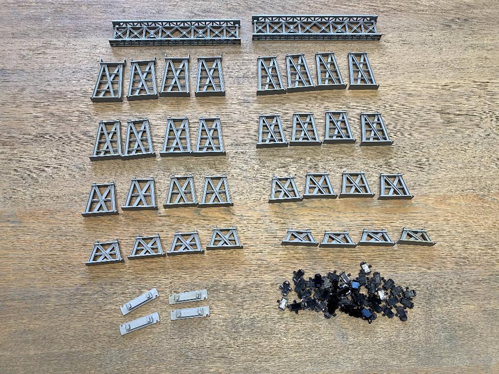 HO Lima 36100 Vicenza viaduct - brug (708), Hobby en Vrije tijd, Gelijkstroom of Wisselstroom, Brug, Tunnel of Gebouw, Ophalen of Verzenden