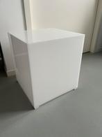 Vloerlamp wit, vierkant., Huis en Inrichting, Lampen | Vloerlampen, Ophalen, Zo goed als nieuw, Minder dan 100 cm