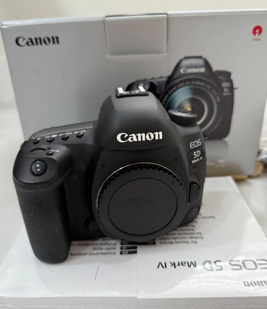 Brandnew: CANON EOS 5D Mark IV Body European Model •No-Asian, Audio, Tv en Foto, Fotocamera's Digitaal, 30 Megapixel, Spiegelreflex