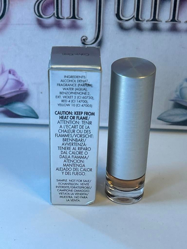 Calvin Klein - contradiction miniature pure parfum 3,7ml, Ophalen of Verzenden, Nieuw, Miniatuur, Gevuld